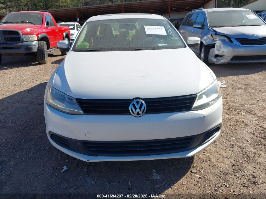 2011 Volkswagen Jetta 2.5L Se VIN: 3VWDZ7AJ1BM336132 Lot: 41694237