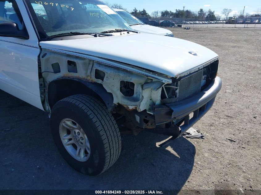 2004 Dodge Dakota Sport/Sxt VIN: 1D7HG38N64S770557 Lot: 41694249