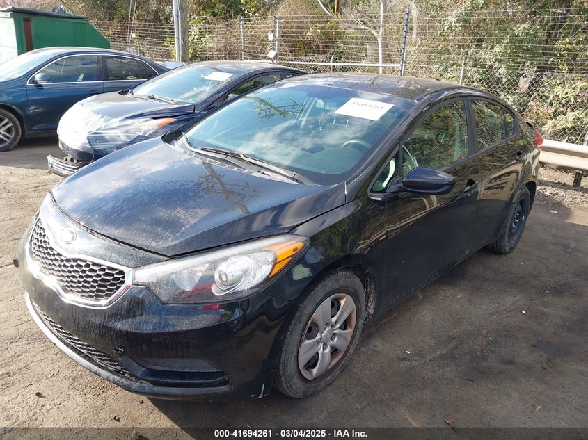 2016 KIA FORTE LX - KNAFK4A62G5617067