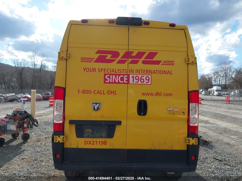 2021 RAM PROMASTER 1500 HIGH ROOF 136 WB - 3C6ERVBG3ME506560