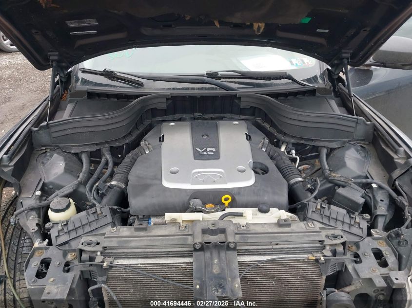 2012 Infiniti Ex35 Journey VIN: JN1AJ0HR4CM450268 Lot: 41694446