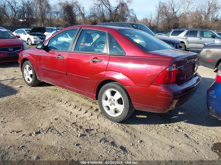 2007 FORD FOCUS VIN: 1FAFP34N27W237230