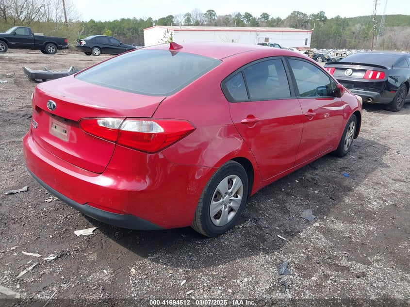 2016 KIA FORTE LX - KNAFK4A6XG5600873