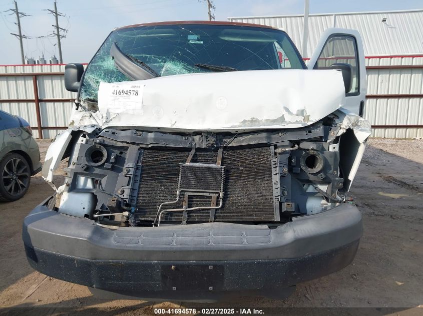 2010 Chevrolet Express 2500 Work Van VIN: 1GCZGFDA4A1118783 Lot: 41694578