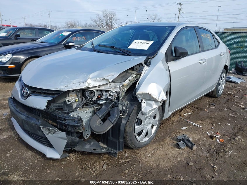 2016 TOYOTA COROLLA VIN: 2T1BURHE0GC621630