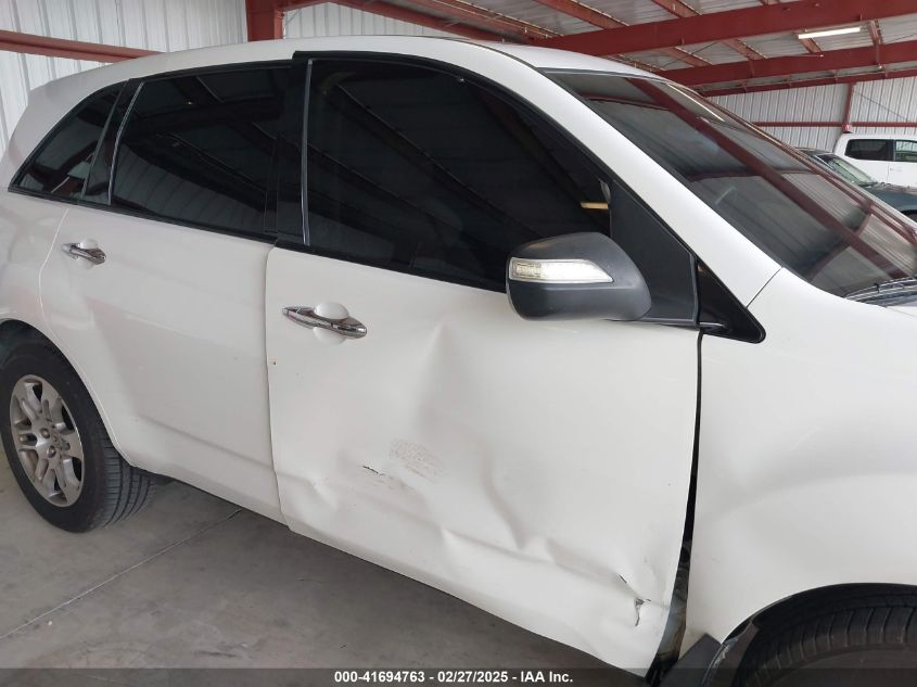 2007 Acura Mdx Technology Package VIN: 2HNYD28347H519859 Lot: 41694763