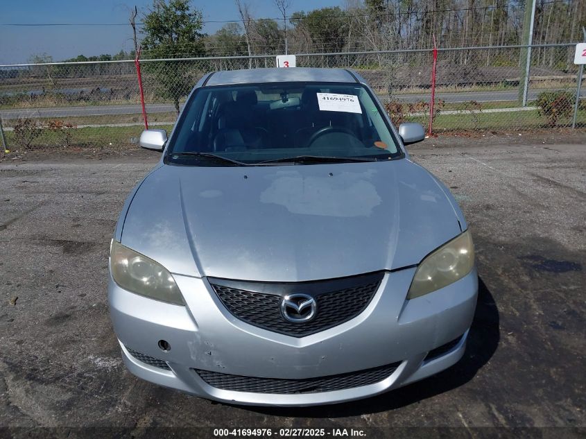 2006 Mazda Mazda3 I VIN: JM1BK32F361510822 Lot: 41694976