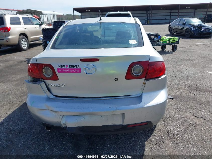 2006 Mazda Mazda3 I VIN: JM1BK32F361510822 Lot: 41694976