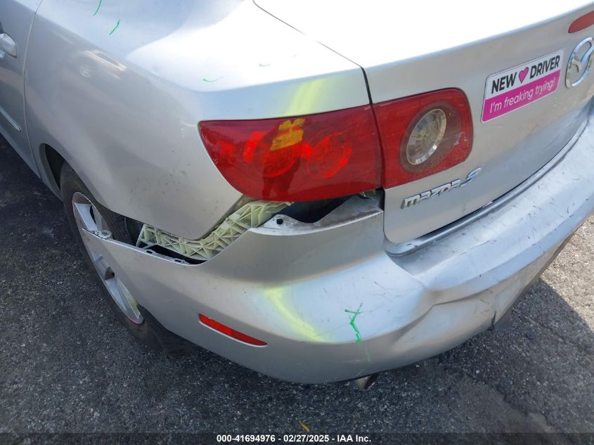 2006 Mazda Mazda3 I VIN: JM1BK32F361510822 Lot: 41694976