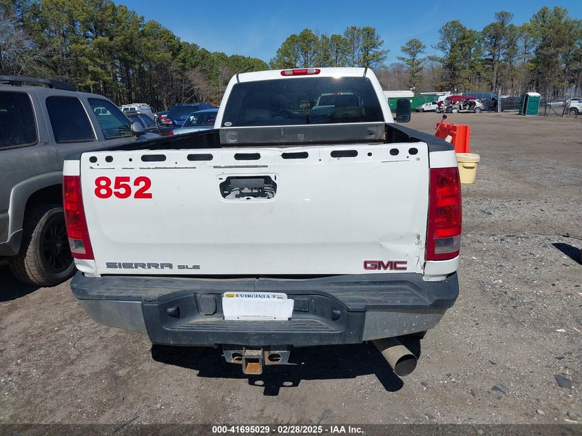 2011 GMC SIERRA VIN: 1GT120E85BF203852