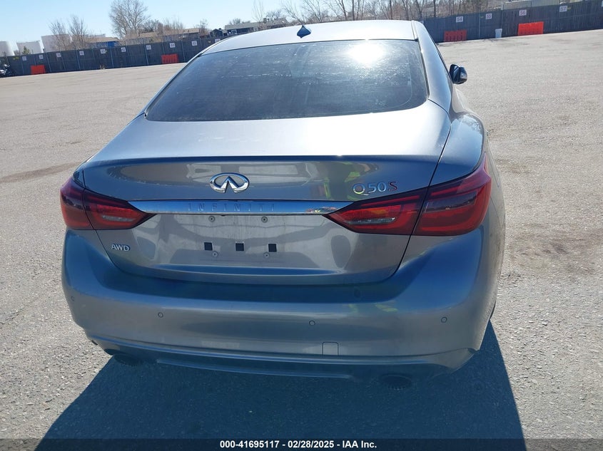2018 INFINITI Q50 3.0T RED SPORT 400 - JN1FV7AR8JM480318