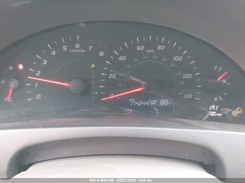 2007 TOYOTA CAMRY VIN: 4T1BE46K07U557080