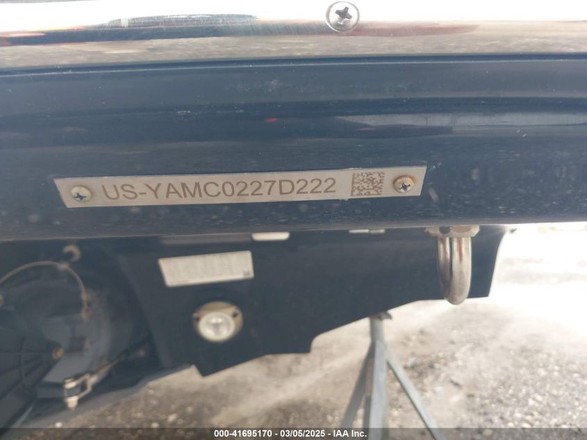 2022 Yamaha Other VIN: YAMC0227D222 Lot: 41695170