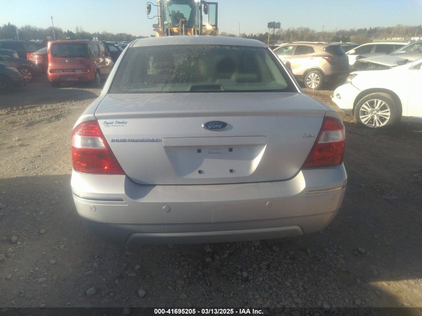 2005 Ford Five Hundred Sel VIN: 1FAFP24115G145105 Lot: 41695205