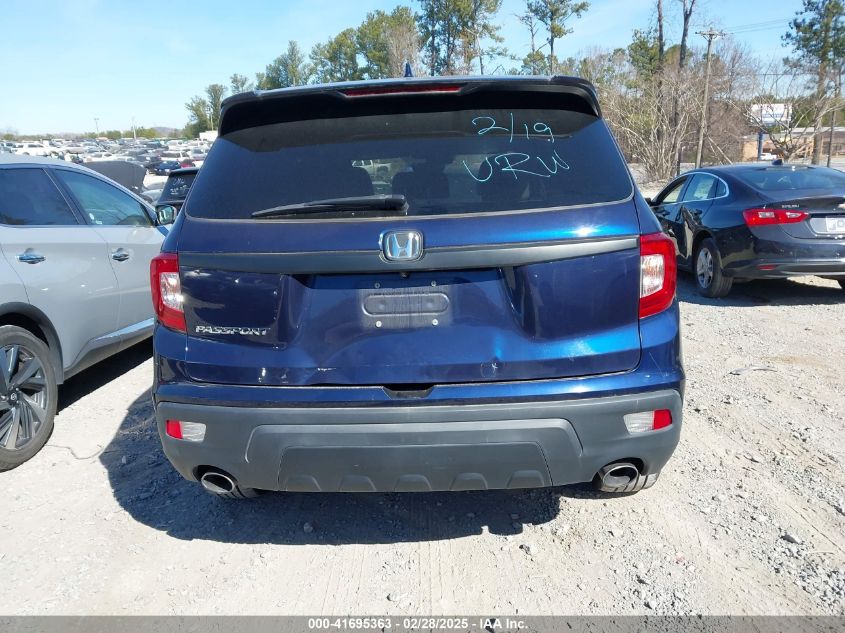 2020 Honda Passport 2Wd Ex-L VIN: 5FNYF7H58LB005866 Lot: 41695363