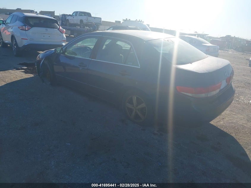 2004 Honda Accord 2.4 Ex blue sedan gasoline 1HGCM56664A012181 photo #4