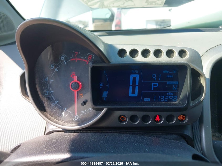 2014 CHEVROLET SONIC VIN: 1G1JA5SH7E4168566