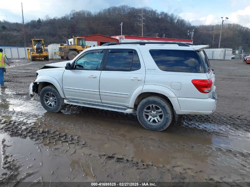 2007 Toyota Sequoia Limited V8 VIN: 5TDBT48A87S289768 Lot: 41695525