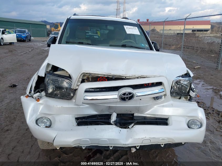 2007 Toyota Sequoia Limited V8 VIN: 5TDBT48A87S289768 Lot: 41695525