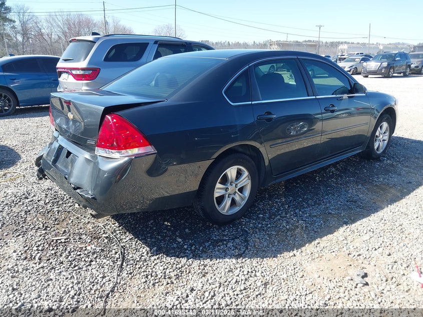 2016 CHEVROLET IMPALA LIMITED LS - 2G1WA5E35G1101436