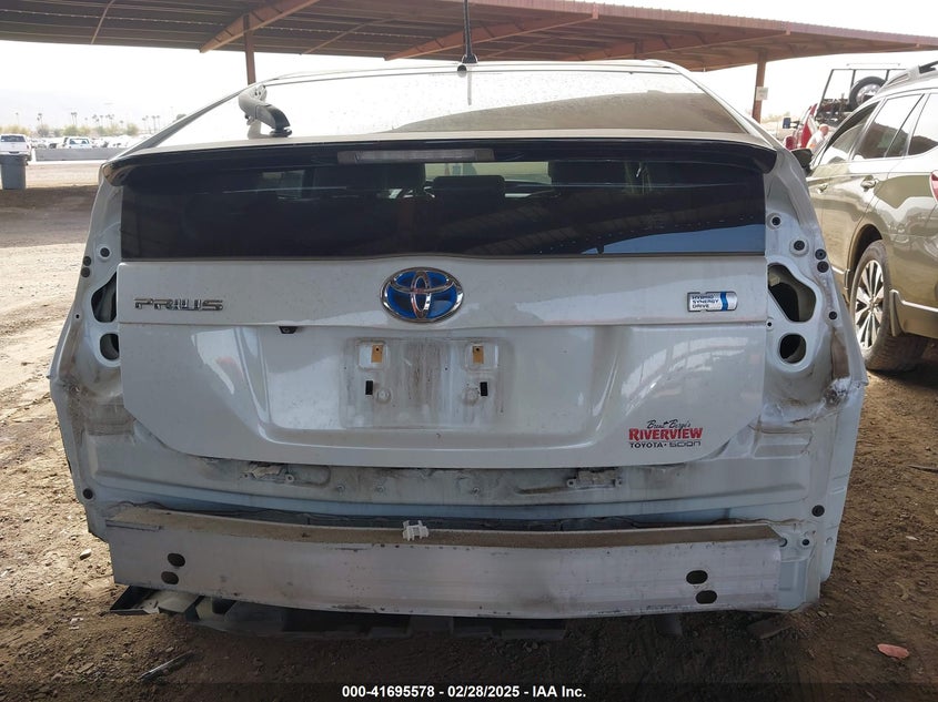2015 TOYOTA PRIUS VIN: JTDKN3DU0F0465167