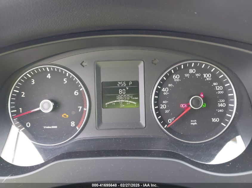 2014 Volkswagen Jetta 1.8T Se VIN: 3VWD07AJ8EM433021 Lot: 41695648