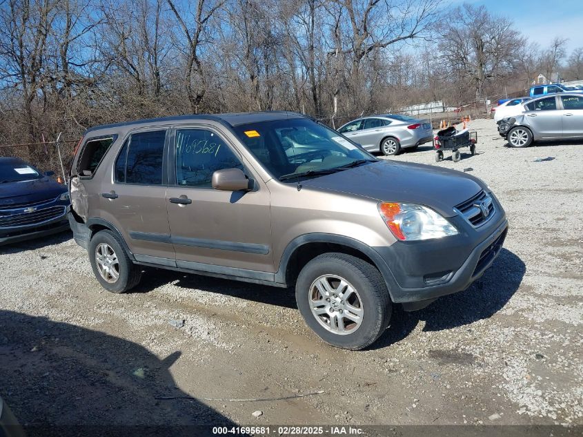 2003 Honda Cr-V Ex VIN: SHSRD78823U111517 Lot: 41695681