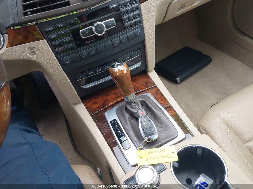 2013 Mercedes-Benz E 550 VIN: WDDKK7DF9DF191159 Lot: 41695698