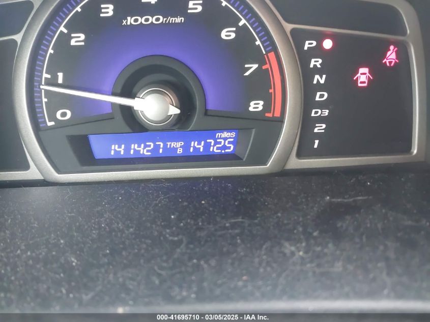 2007 Honda Civic Lx VIN: 2HGFA16597H510001 Lot: 41695710