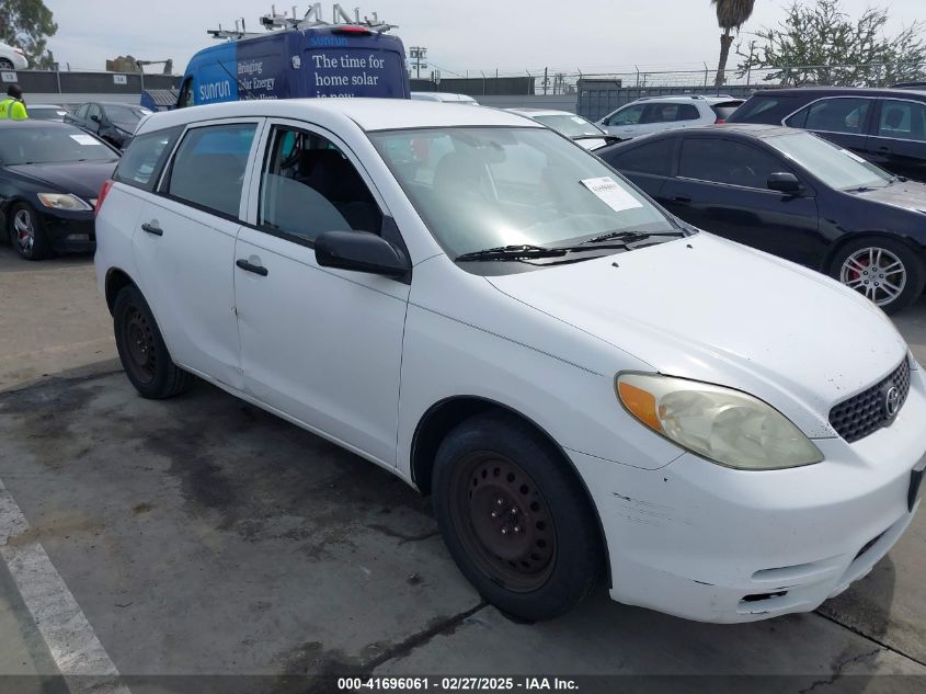 2004 Toyota Matrix Standard VIN: 2T1KR32E84C299631 Lot: 41696061
