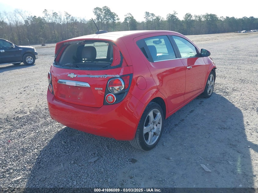 2015 CHEVROLET SONIC VIN: 1G1JE6SB0F4165399