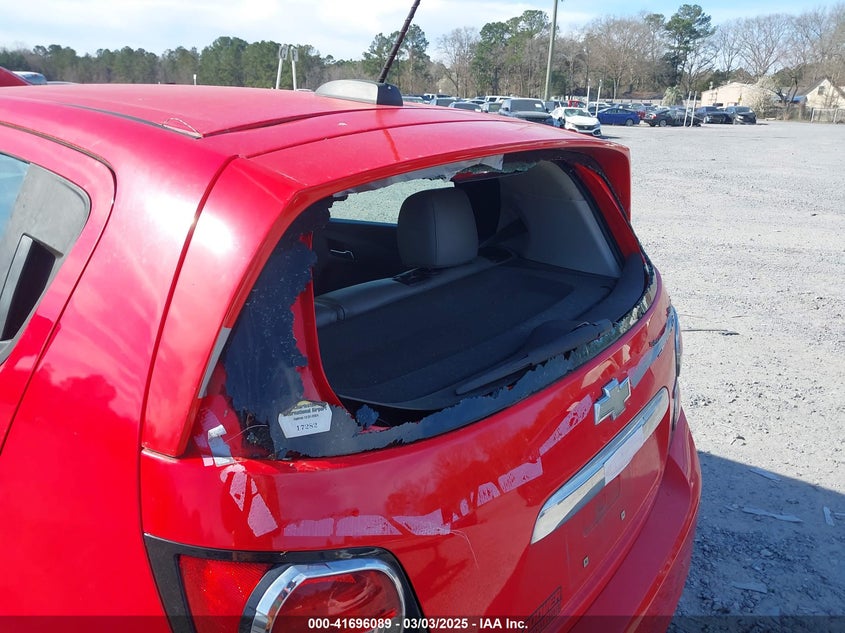 2015 CHEVROLET SONIC VIN: 1G1JE6SB0F4165399