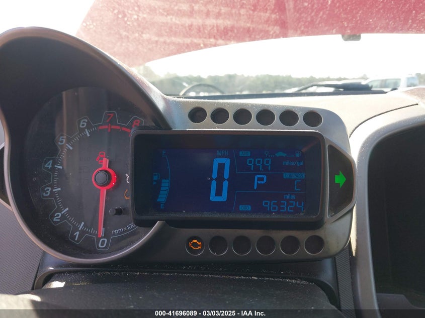 2015 CHEVROLET SONIC VIN: 1G1JE6SB0F4165399