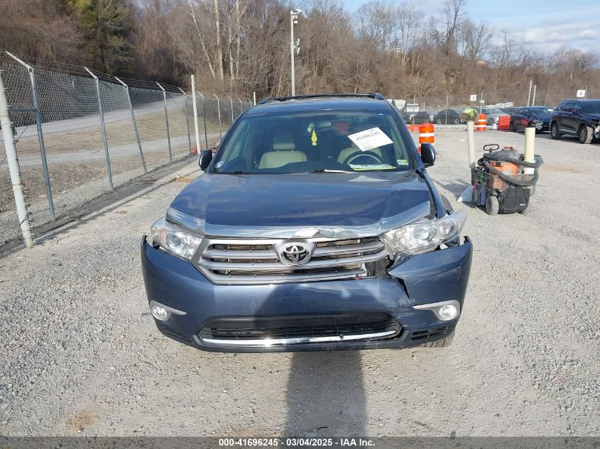 2013 Toyota Highlander Limited V6 VIN: 5TDDK3EH7DS261513 Lot: 41696245