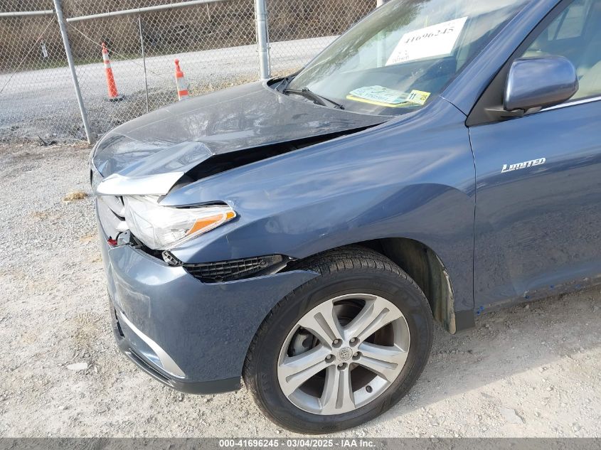 2013 Toyota Highlander Limited V6 VIN: 5TDDK3EH7DS261513 Lot: 41696245