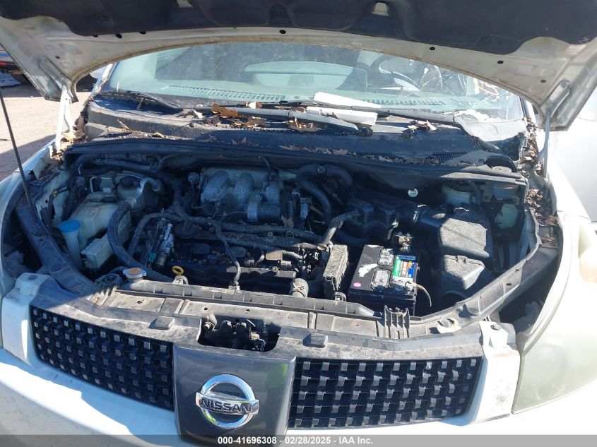 2005 Nissan Quest 3.5 S VIN: 5N1BV28U65N129959 Lot: 41696308