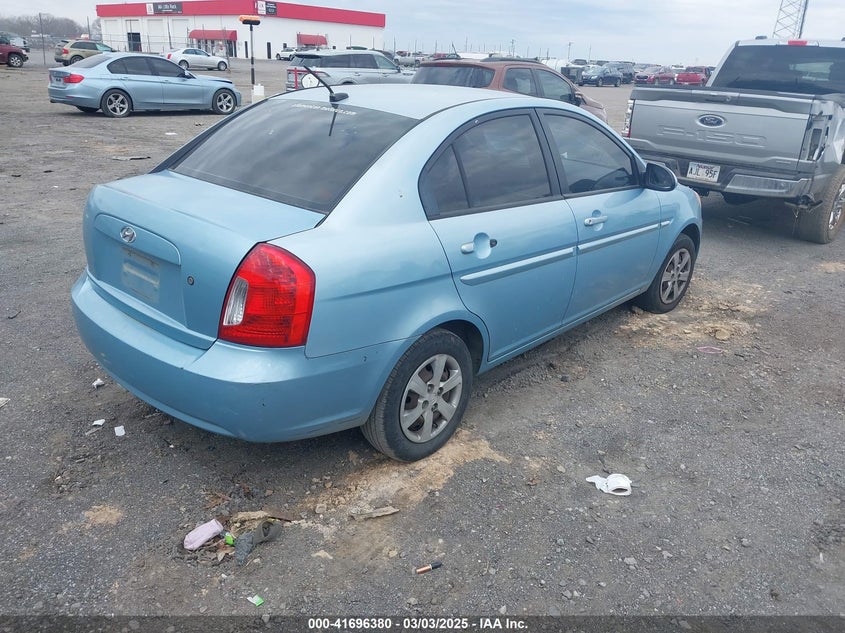 2009 HYUNDAI ACCENT VIN: KMHCN46C69U312509