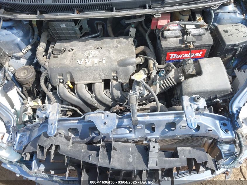 2008 Toyota Yaris VIN: JTDBT923781210323 Lot: 41696436