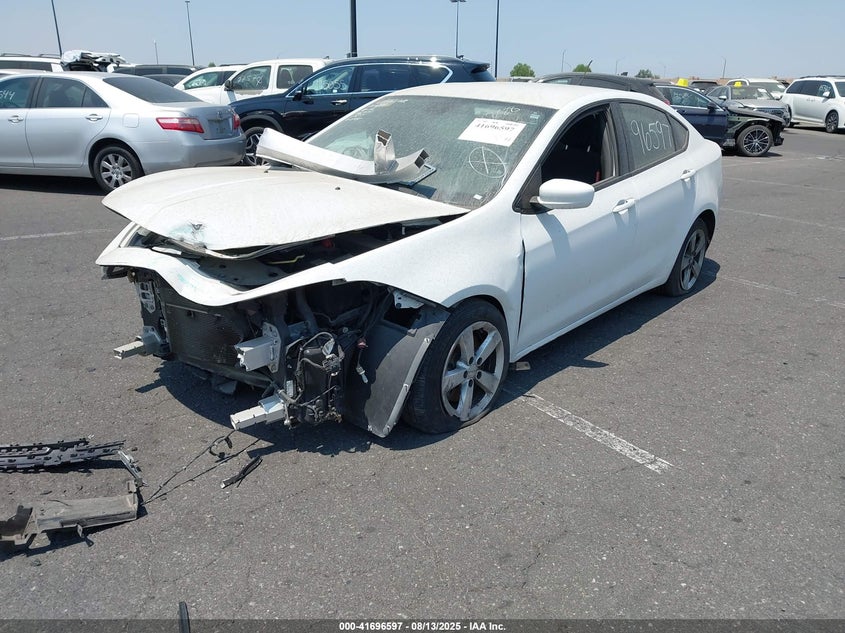Vin: 1c3cdfbb9fd373630, lot: 42187504, dodge dart sxt 20152