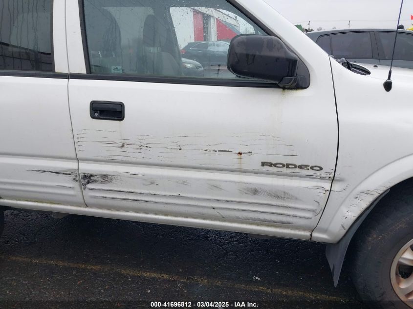 2004 Isuzu Rodeo S 3.5L V6 VIN: 4S2CK58Y244308949 Lot: 41696812