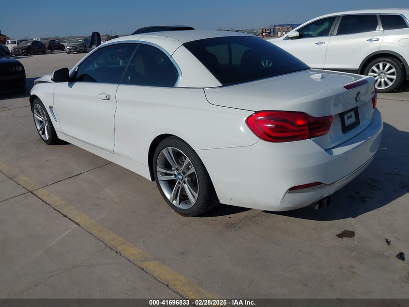 2018 BMW 430I - WBA4Z1C54JEC72429