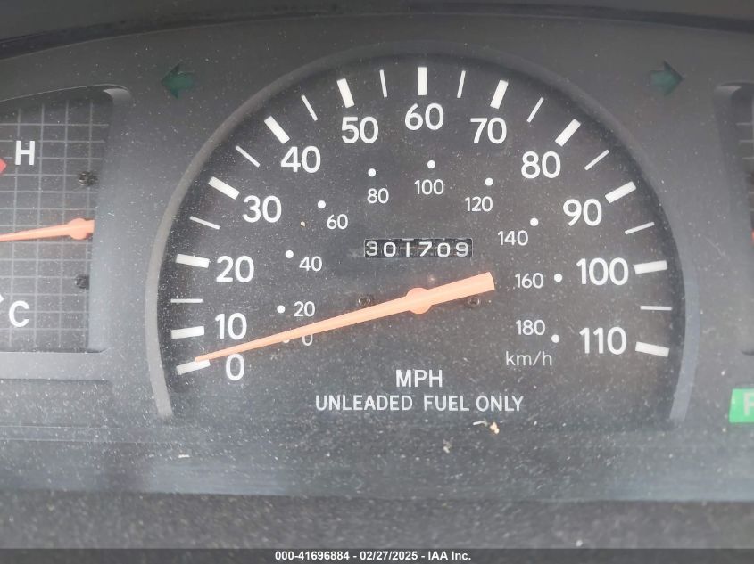 1997 Toyota Tacoma VIN: 4TAVL52NXVZ294587 Lot: 41696884