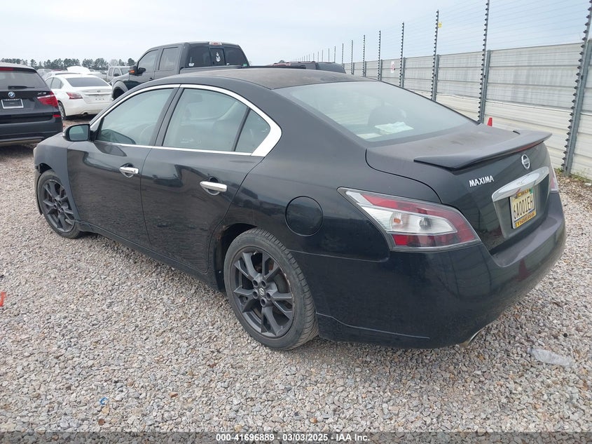 Vin: 1n4aa5ap3cc837957, lot: 42187796, nissan maxima 3.5 s 20123