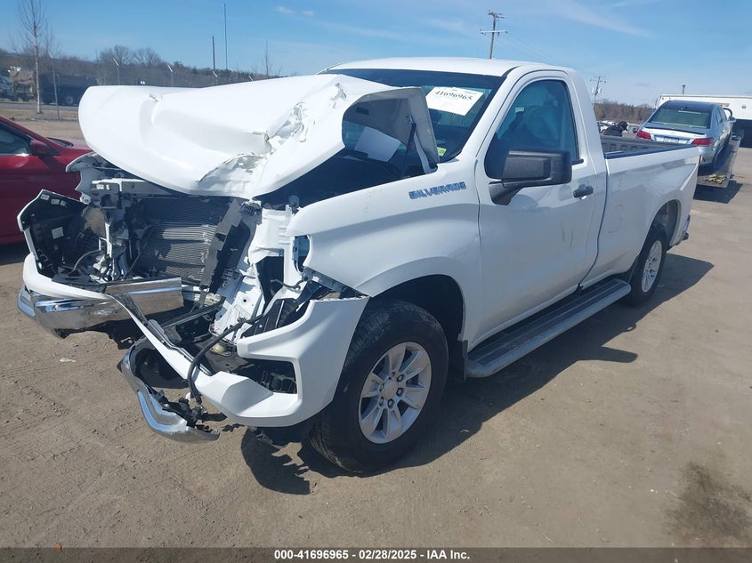 2023 CHEVROLET SILVERADO 1500 5.3L V-8 DI, VVT, 35(VIN: 3GCNAAED6PG306954