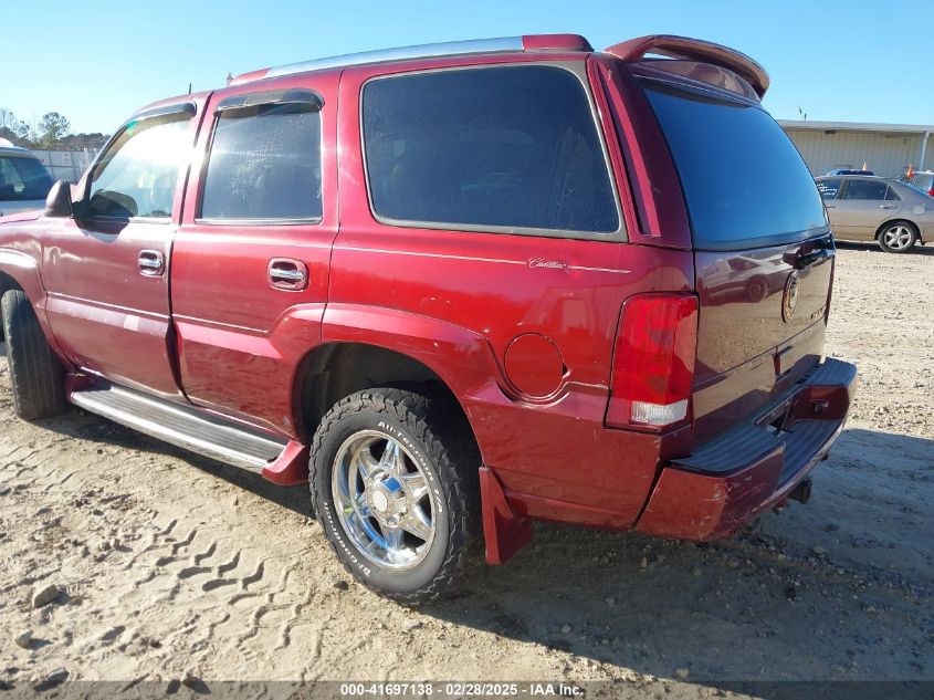 2002 Cadillac Escalade Standard VIN: 1GYEK63N32R282329 Lot: 41697138
