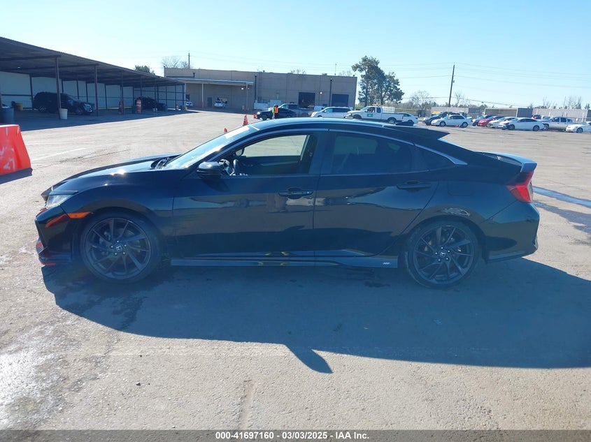 2018 HONDA CIVIC VIN: 2HGFC1E59JH708967
