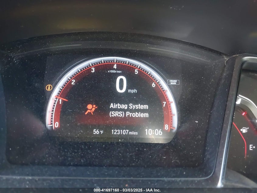 2018 HONDA CIVIC VIN: 2HGFC1E59JH708967