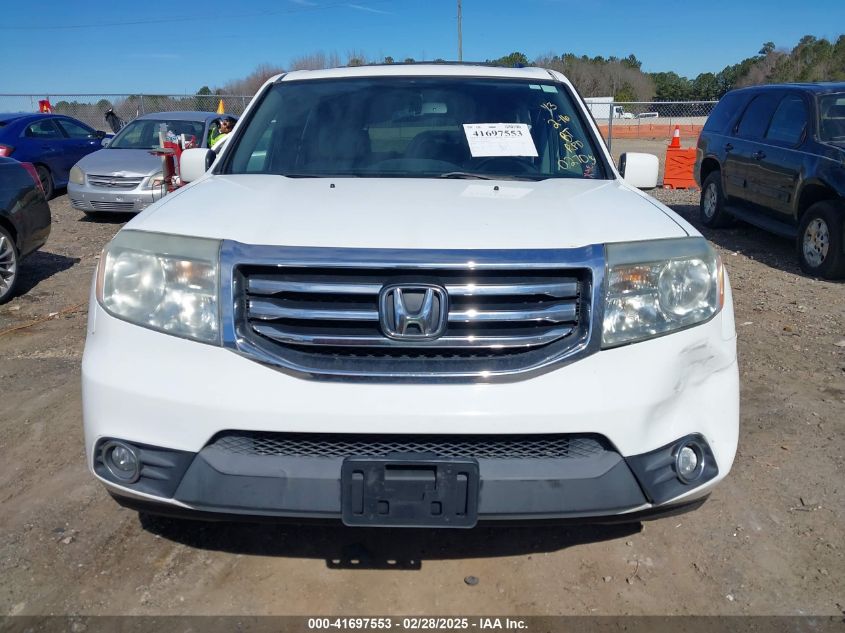 2013 Honda Pilot Ex-L VIN: 5FNYF4H58DB060270 Lot: 41697553