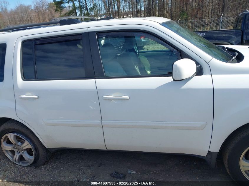 2013 Honda Pilot Ex-L VIN: 5FNYF4H58DB060270 Lot: 41697553