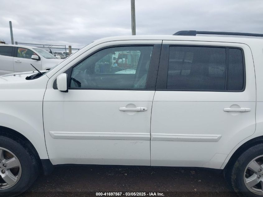 2011 Honda Pilot Ex-L VIN: 5FNYF3H5XBB014947 Lot: 41697567